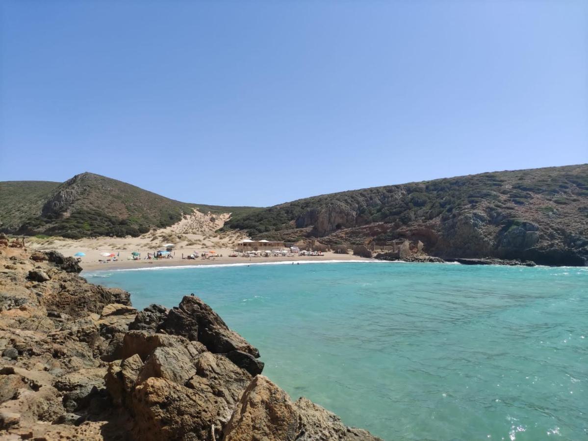 Aragoniteazzurra Casa Vacanza Gonnesa Bagian luar foto